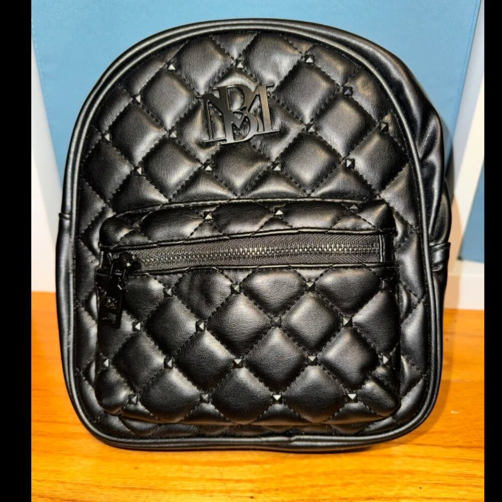 Badgley Mischka Mini Studded Backpack